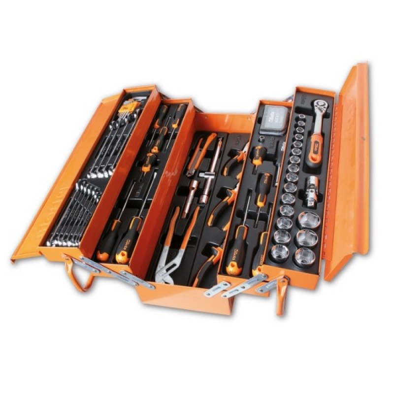 Bộ dụng cụ 1/2" có thùng, 91 chi tiết