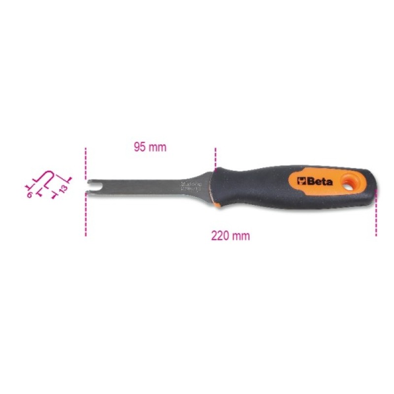 Dụng cụ cạo gioăng dưới rãnh cỡ 6mm