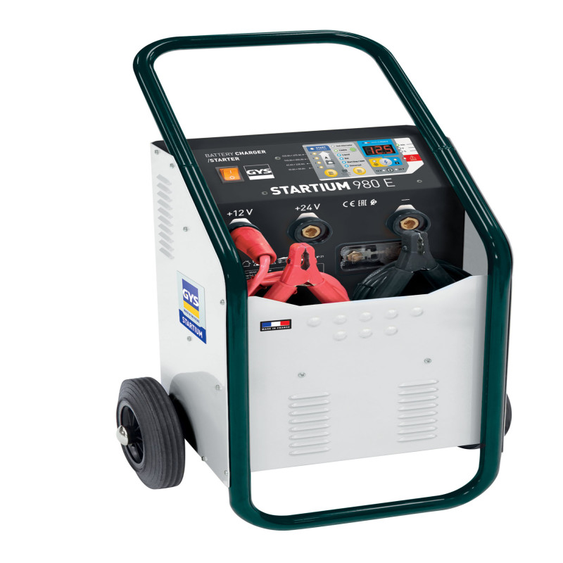 Thiết bị nạp ắc quy và khởi động đề 12-24V/50A/720A