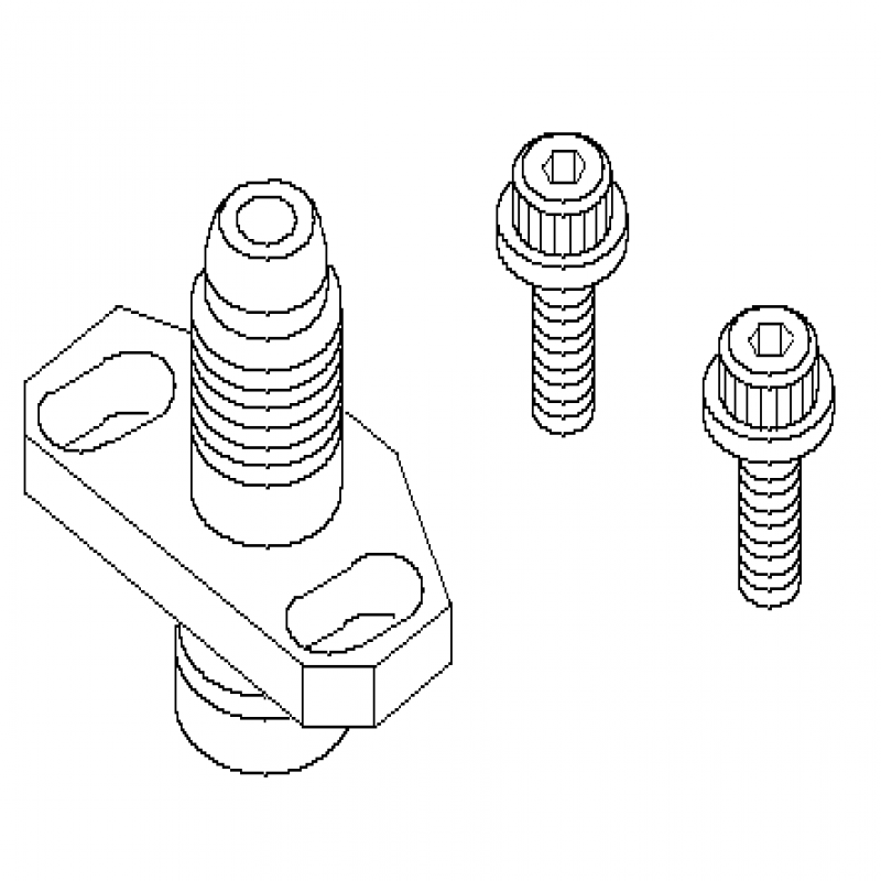 Đầu nối bơm trợ lực lái bằng đồng Code: 07RAK-S040111