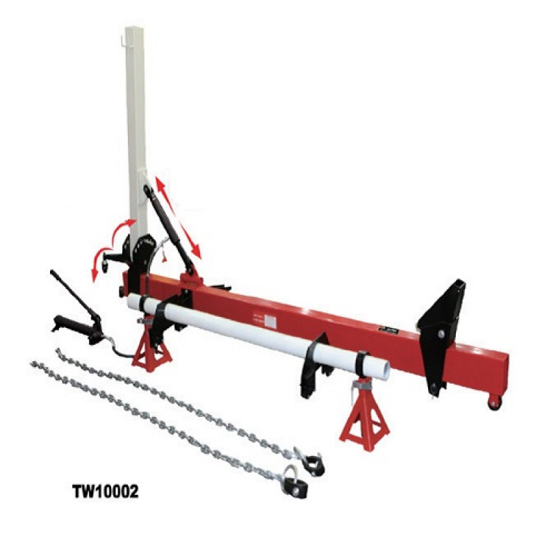 Bệ kéo nắn thủy lực di động 10 tấn
