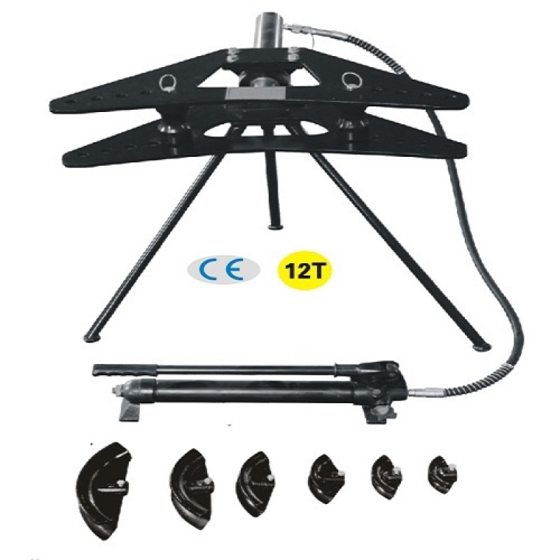 Máy uốn ống thuỷ lực 12 tấn, hoạt động bằng tay