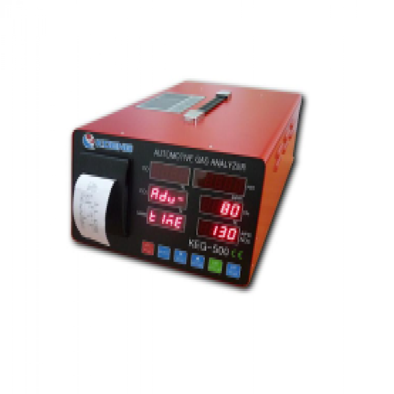 Máy phân tích khí xả động cơ xăng 4 khí, LED (Gồm máy in, cảm biến RPM và nhiệt độ)