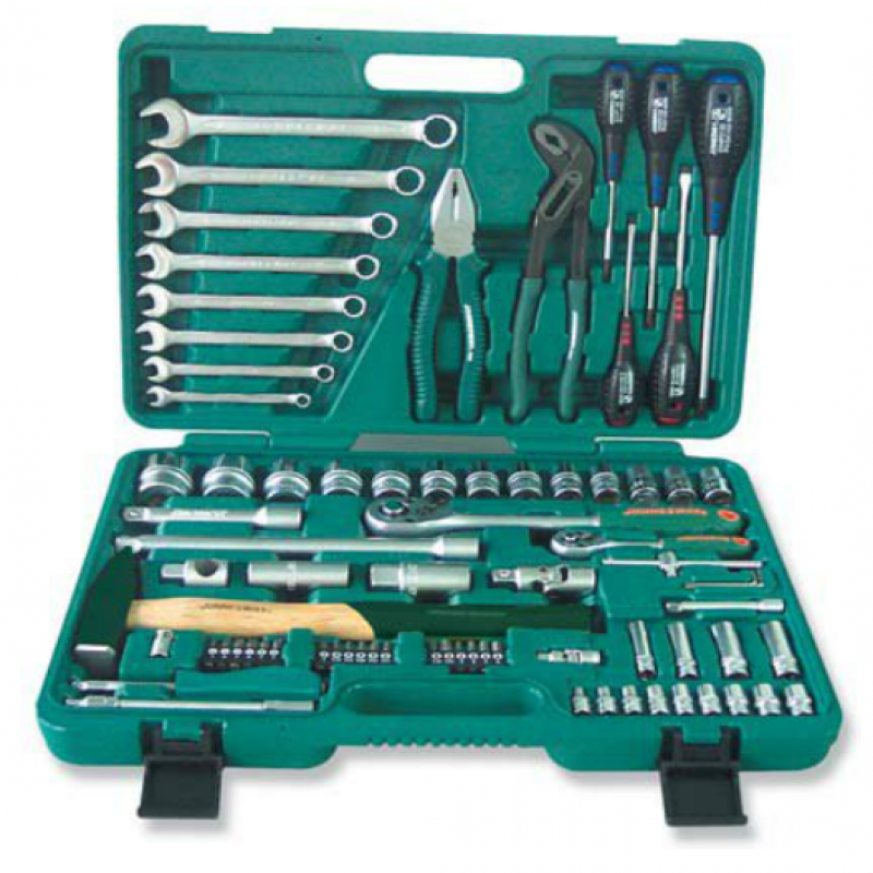 Bộ dụng cụ 77 chi tiết, có hộp đựng