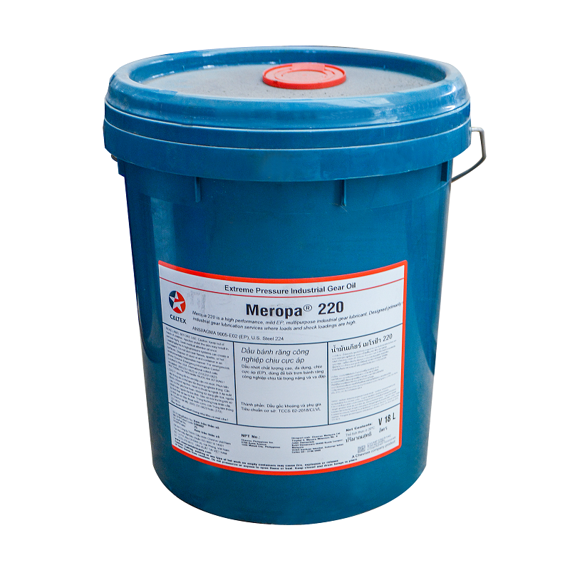 Dầu bánh răng công nghiệp MEROPA 220 (18 lít)