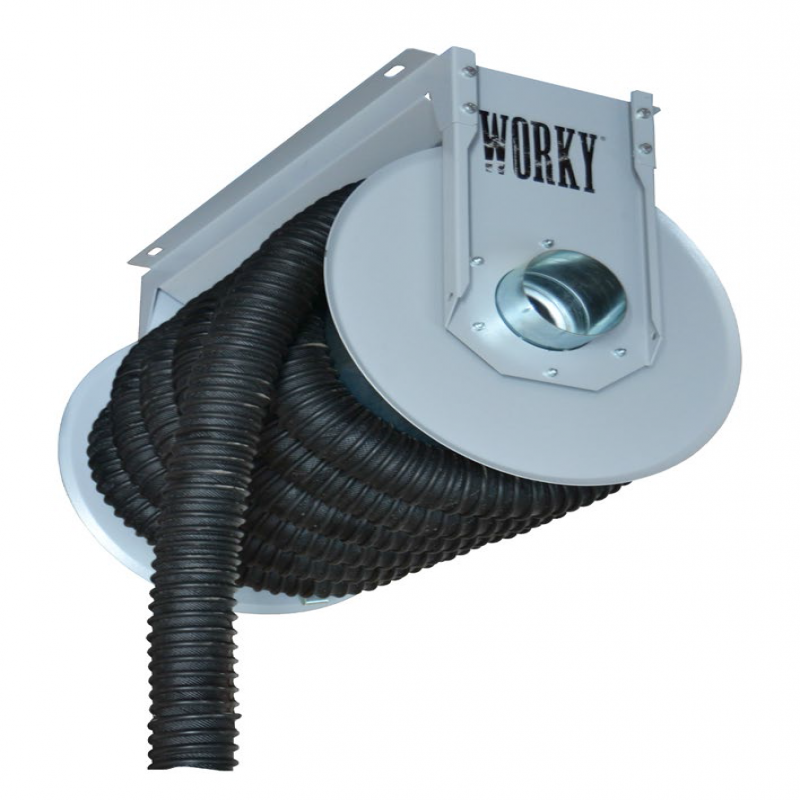 Cuộn ống hút khí thải dài 10m