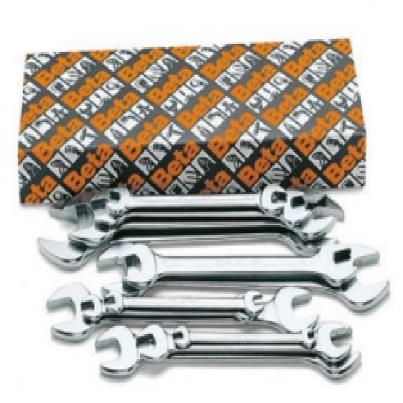 Bộ cờ lê 2 đầu có hộp, 12 chi tiết (6x7 - 30x32 mm)