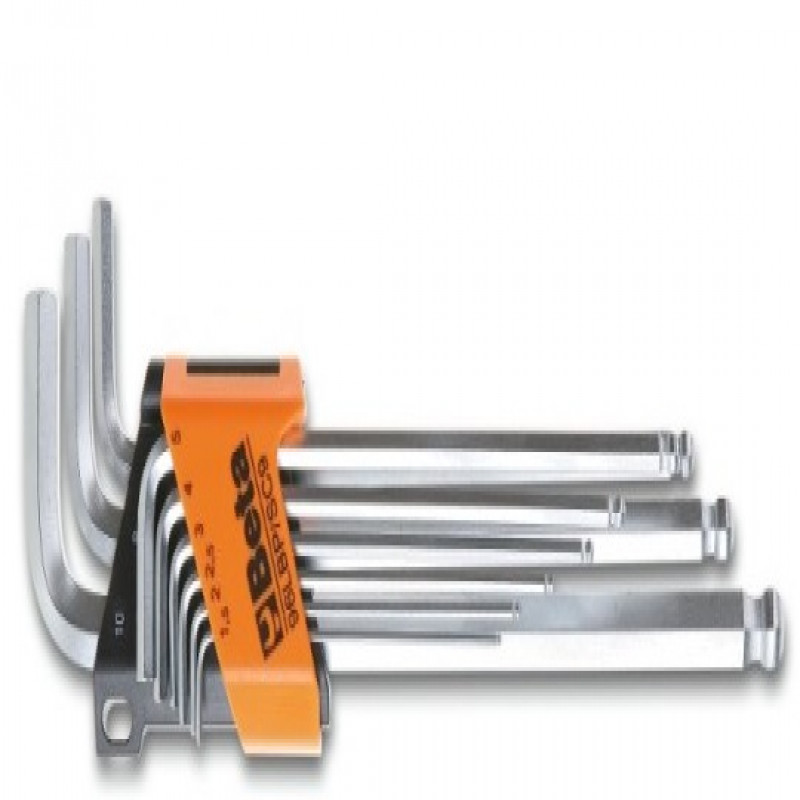 Bộ lục giác đầu bi, 9 chi tiết (1.5 - 10 mm)