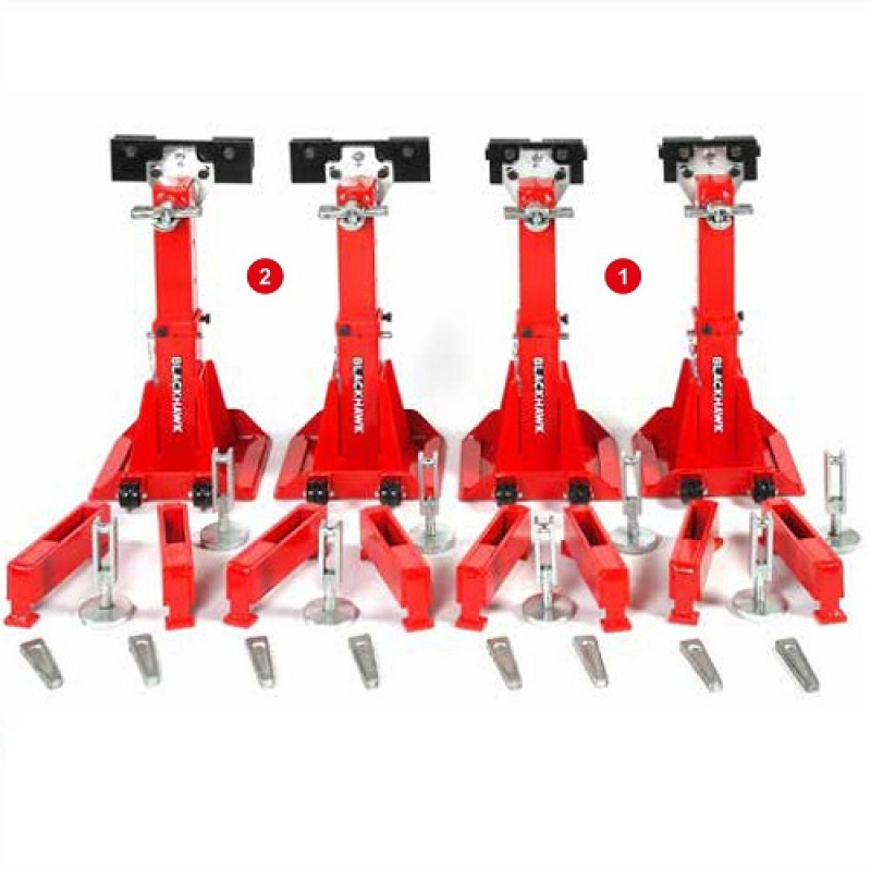 Bộ kẹp gá xe cố định, 28 chi tiết (Kẹp mép)