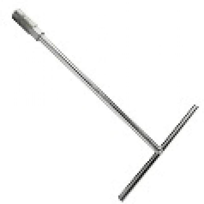 Tay vặn chữ T đầu khẩu, cỡ 12 mm, dài 250 mm